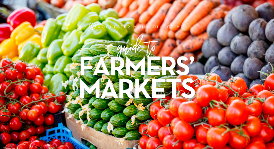 Colorful vegetables at a farmers' market.