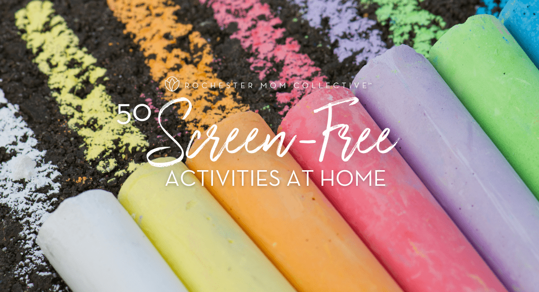 50 Screen-Free Activities At Home